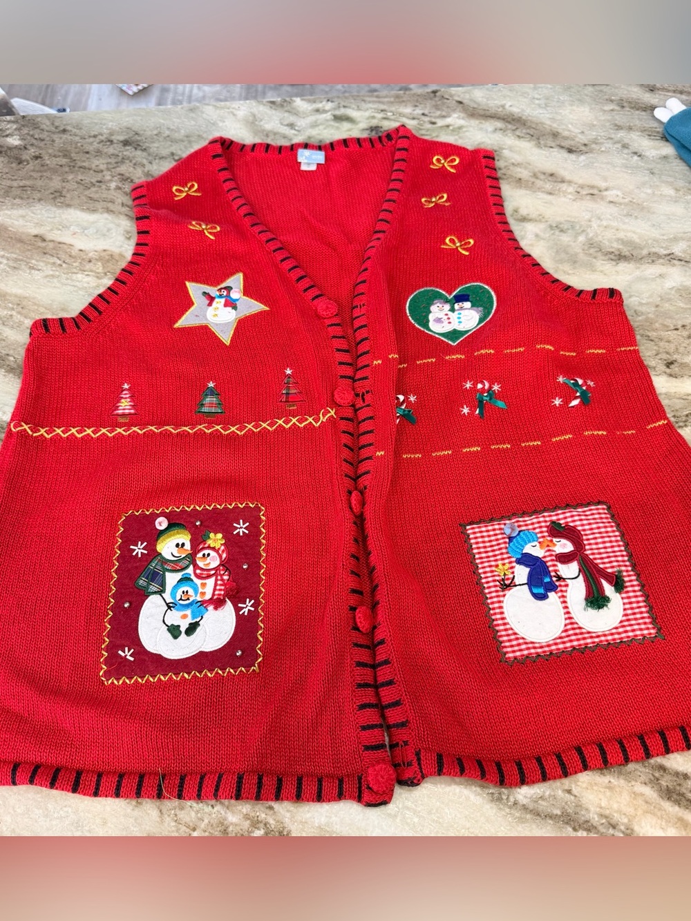 Holiday Edition Christmas Vest 3X